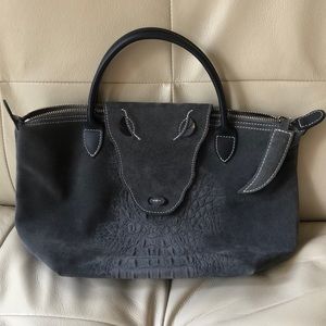RARE Longchamp Crocodile Small Le Pliage